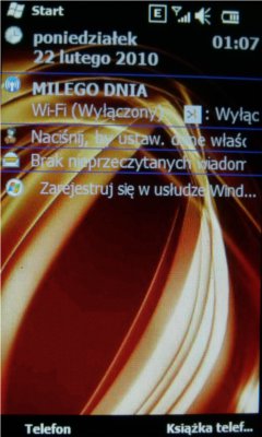 Samsung Omnia Lite - pulpit Windows