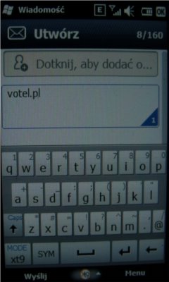Samsung Omnia Lite - wiadomości SMS