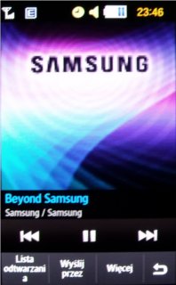 Test telefonu Samsung Pixon12 - odtwarzacz mp3